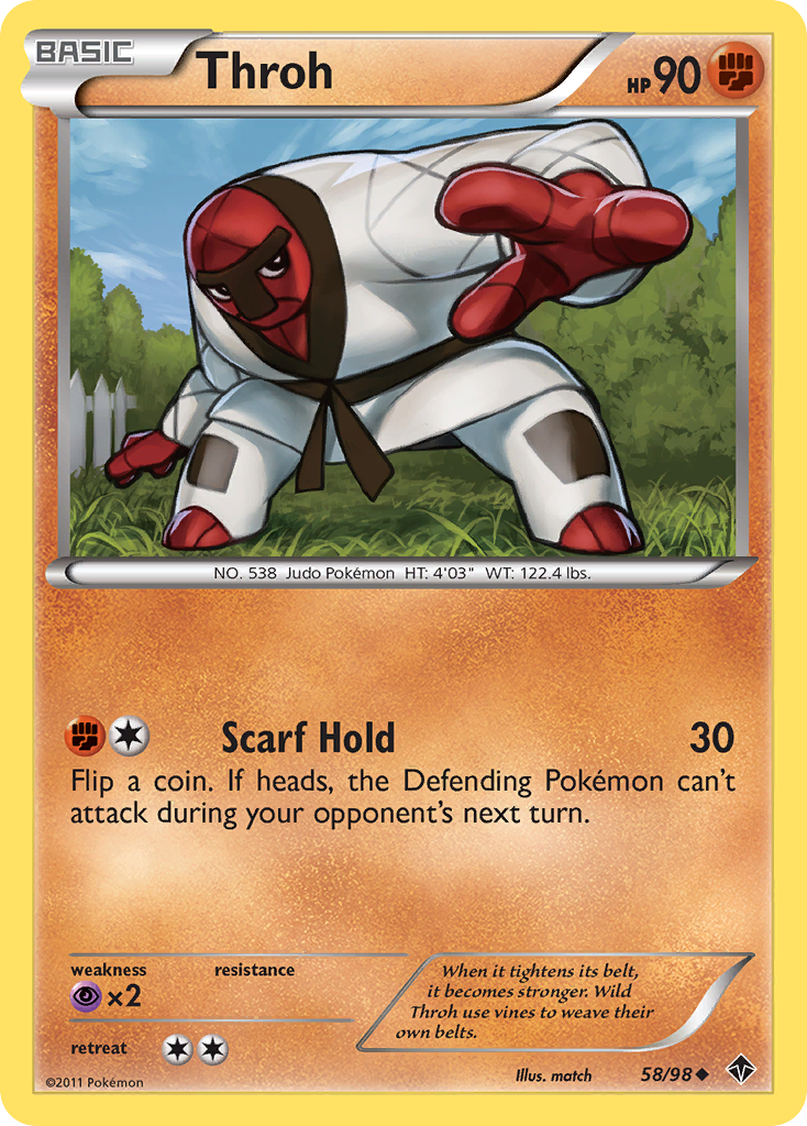 Throh — illustrated card