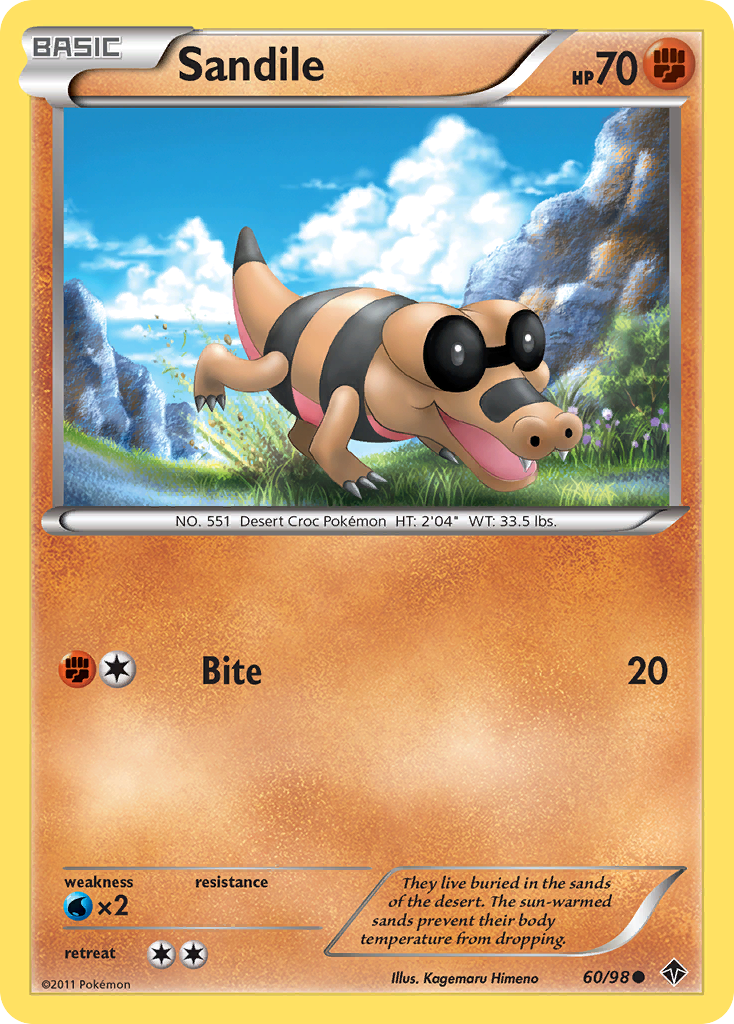 Sandile — illustrated card