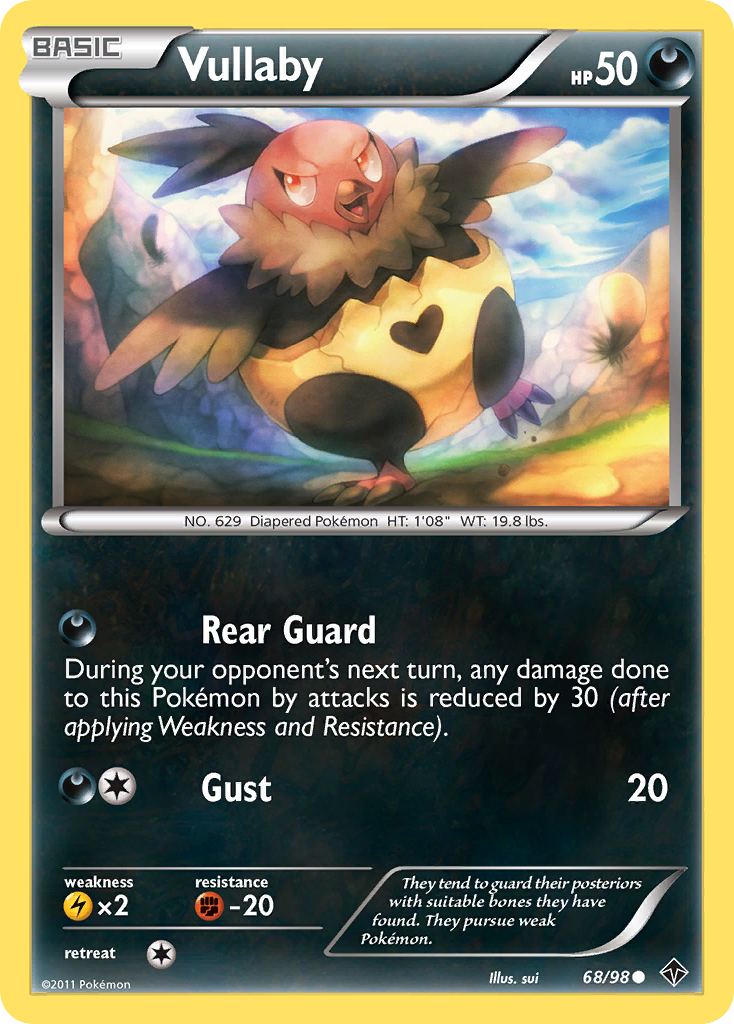 Vullaby — illustrated card