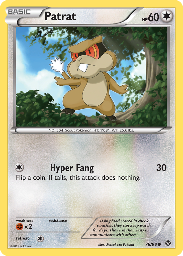 Patrat — illustrated card
