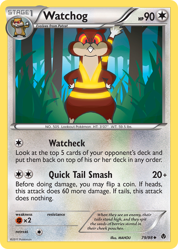 Watchog — illustrated card