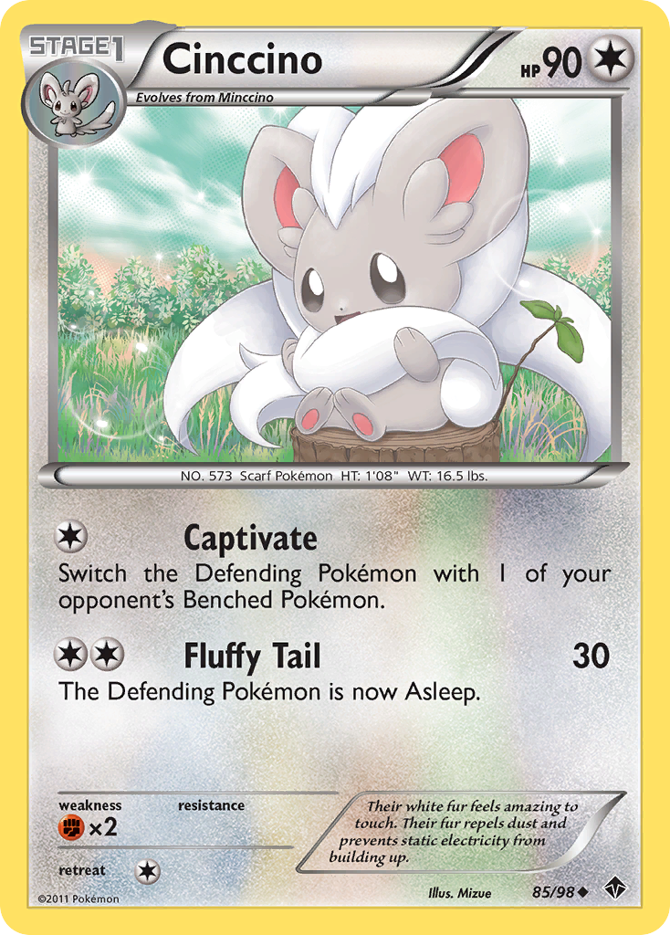 Cinccino — illustrated card