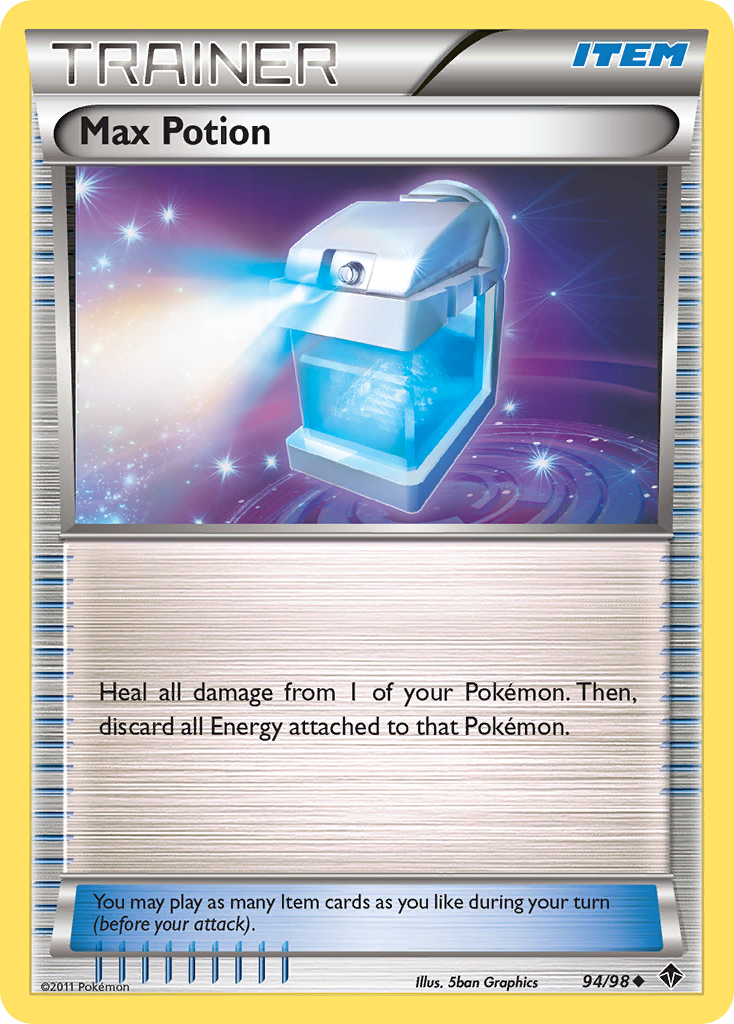 Max Potion — illustrated card