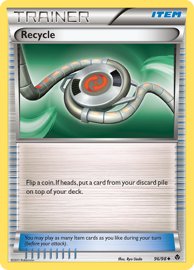 Recycle — illustrated card