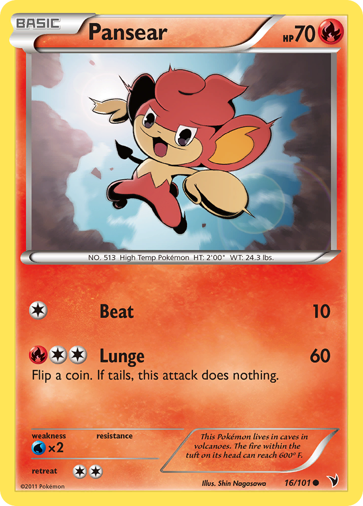 Pansear — illustrated card
