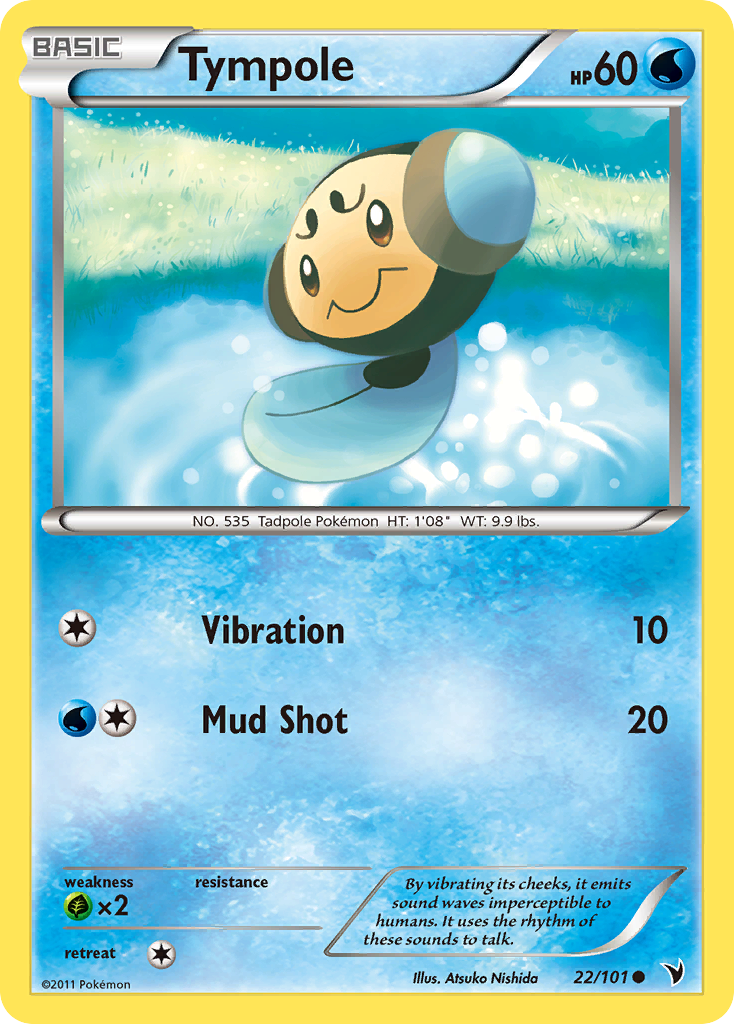 Tympole — illustrated card