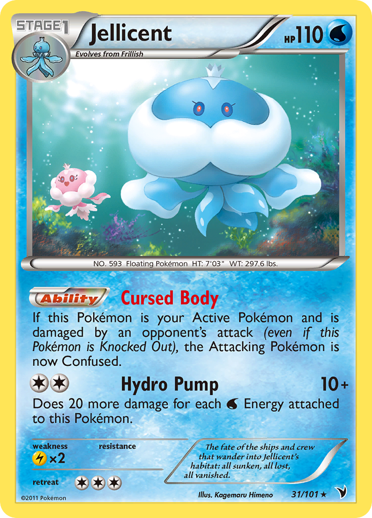 Jellicent — illustrated card