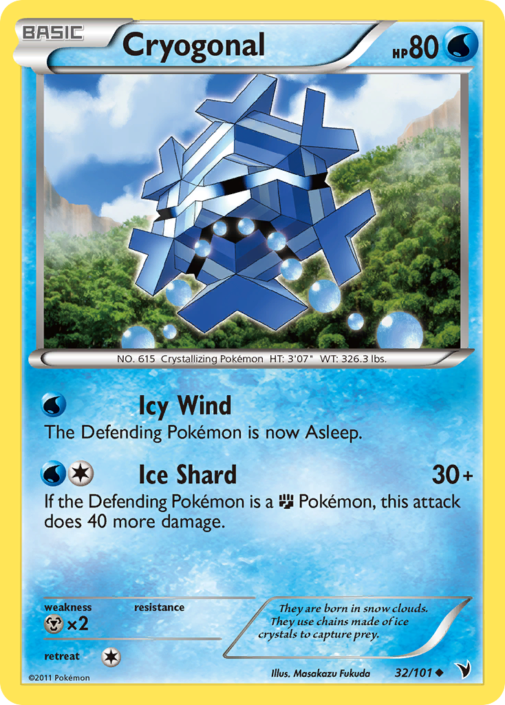 Cryogonal — illustrated card
