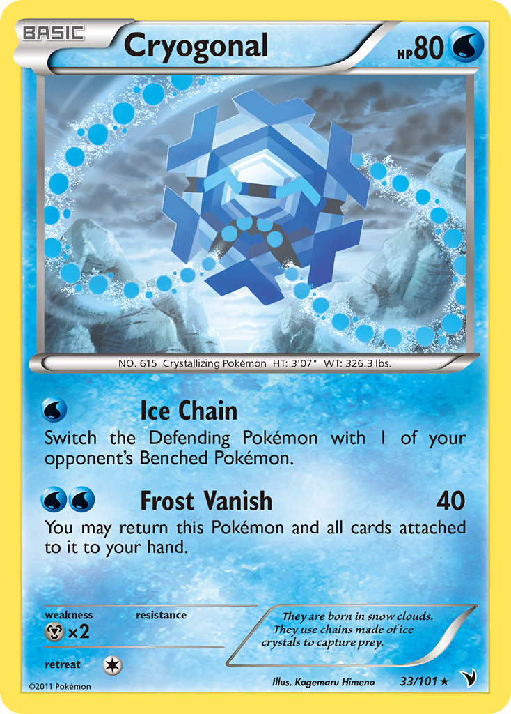 Cryogonal — illustrated card