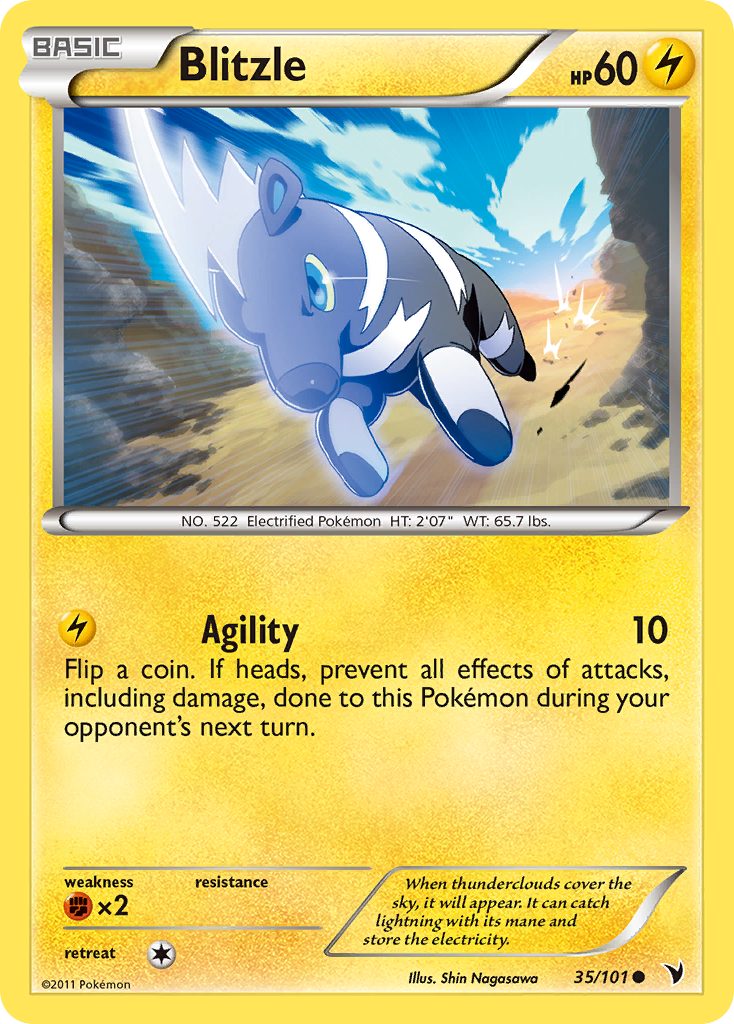 Blitzle — illustrated card