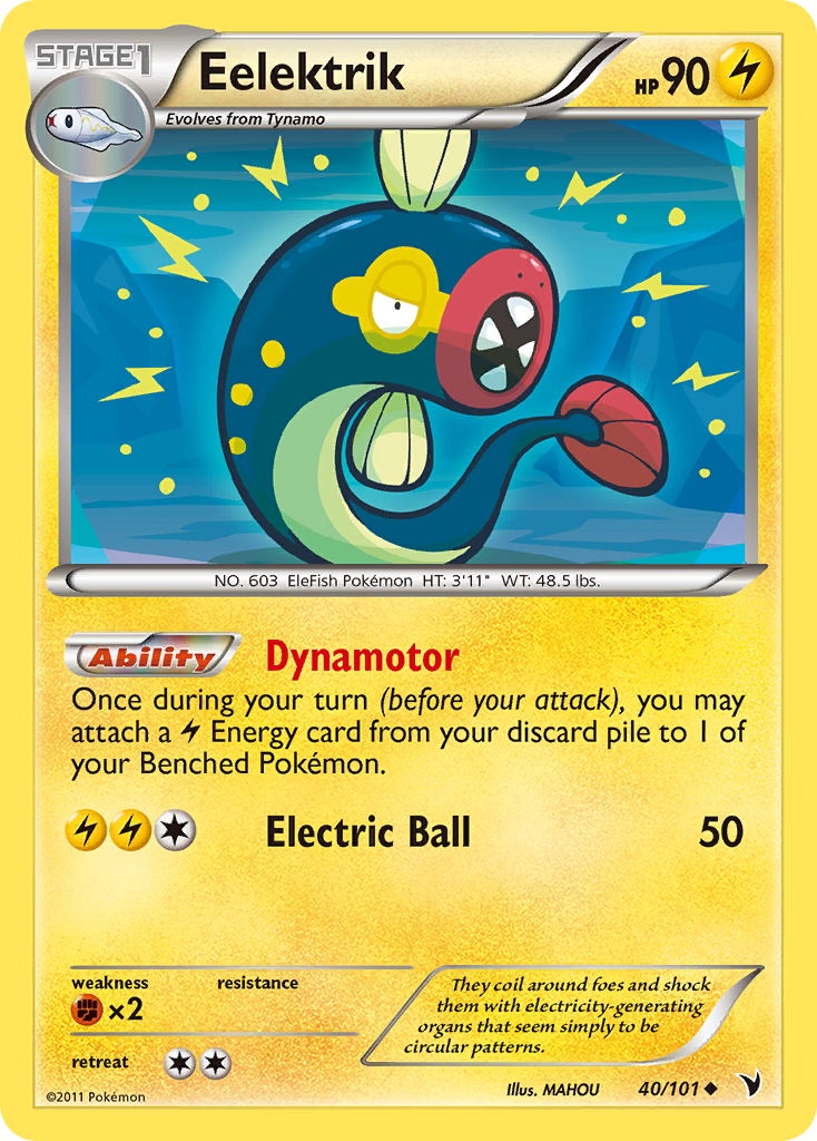 Eelektrik — illustrated card