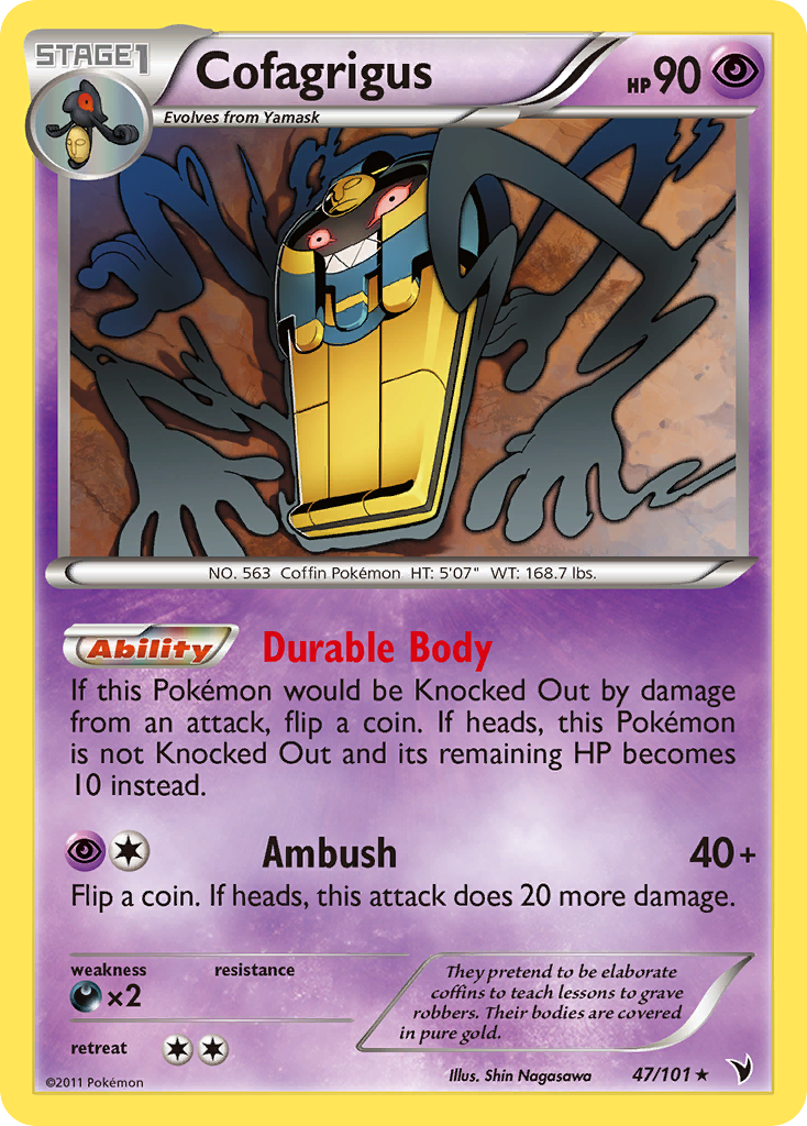 Cofagrigus — illustrated card