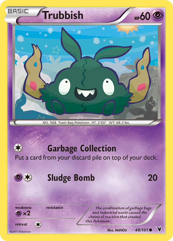 Trubbish — illustrated card
