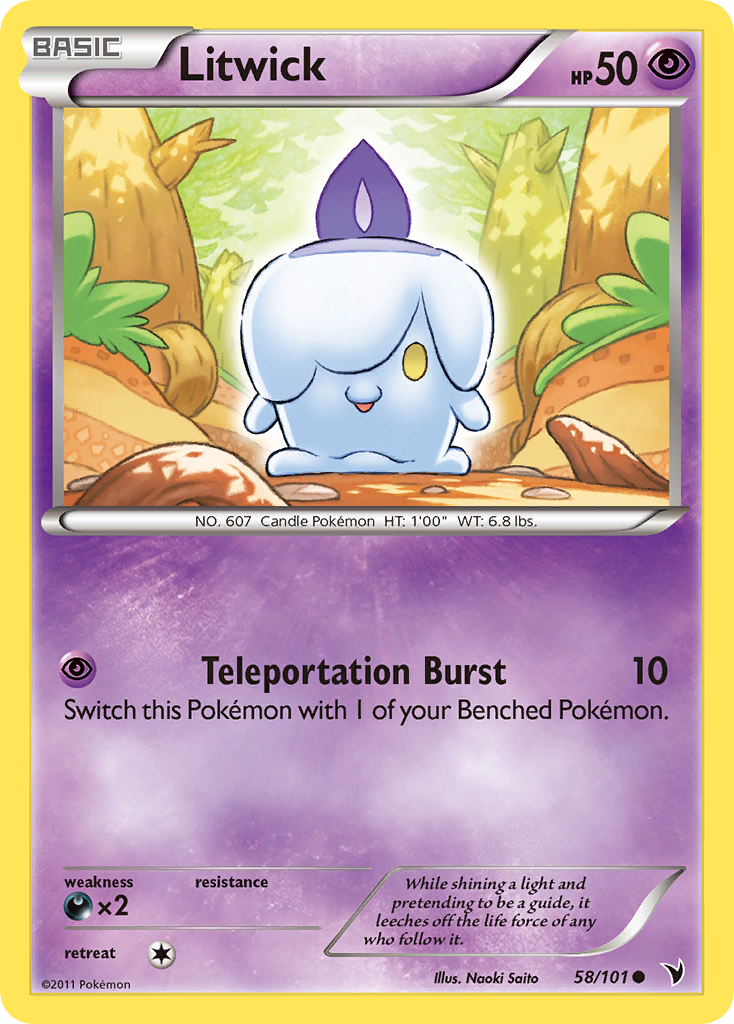 Litwick — illustrated card