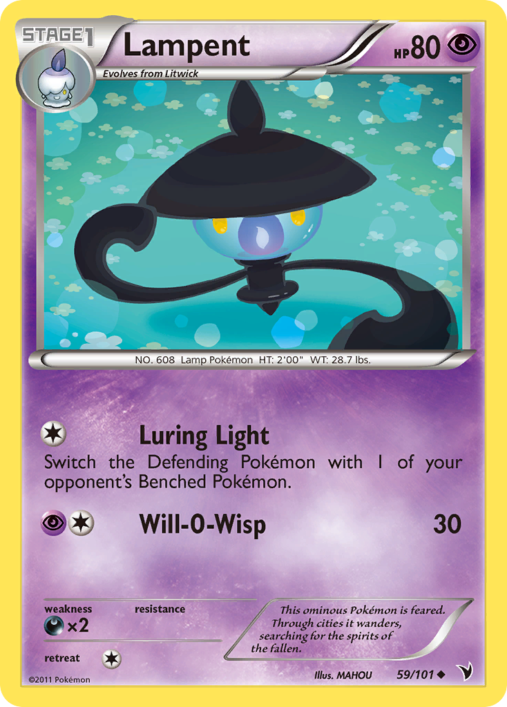 Lampent — illustrated card