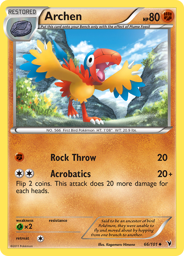 Archen — illustrated card