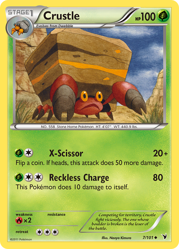 Crustle — illustrated card