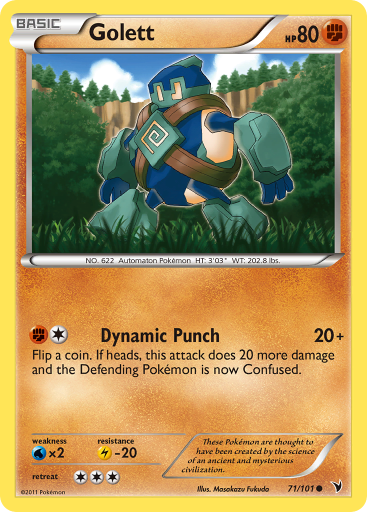Golett — illustrated card