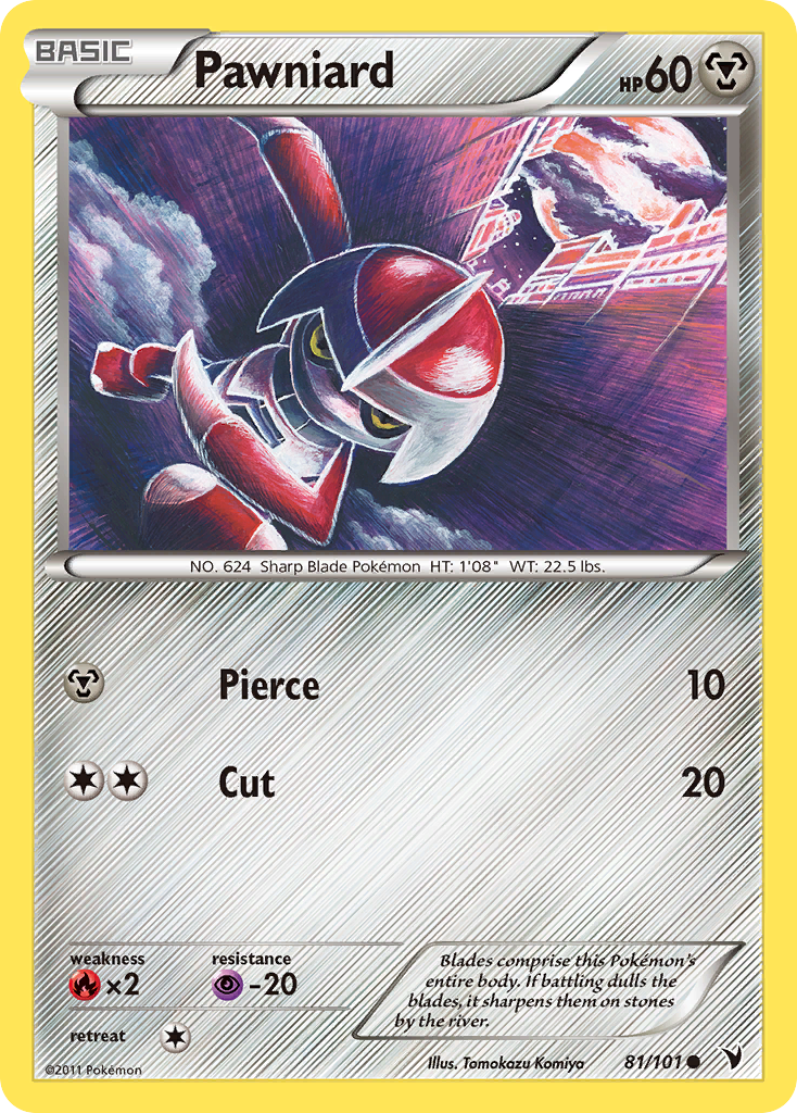 Pawniard — illustrated card