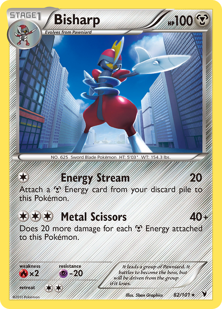 Bisharp — illustrated card