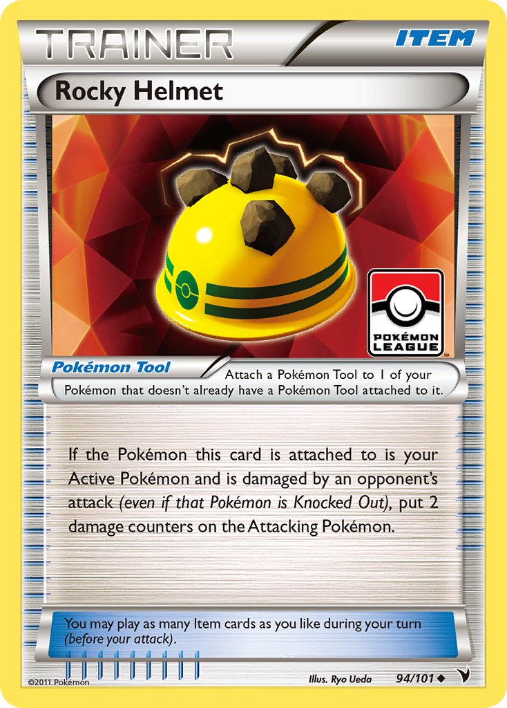 Rocky Helmet — illustrated card
