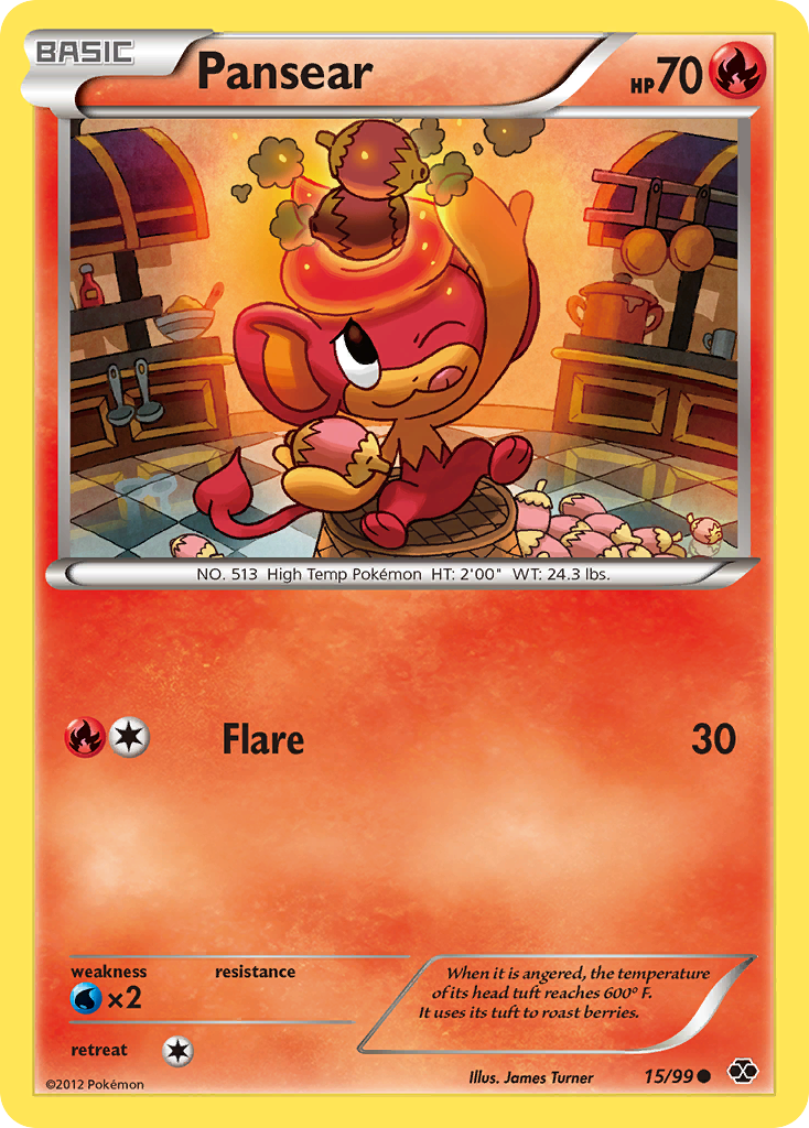 Pansear — illustrated card