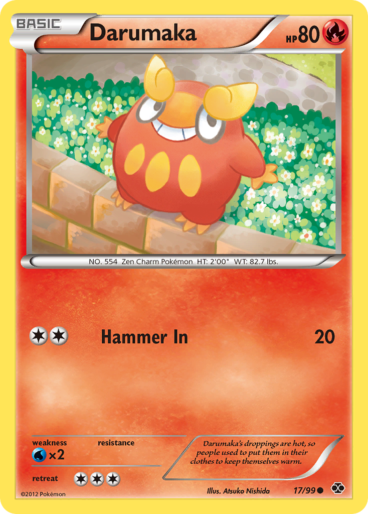Darumaka — illustrated card