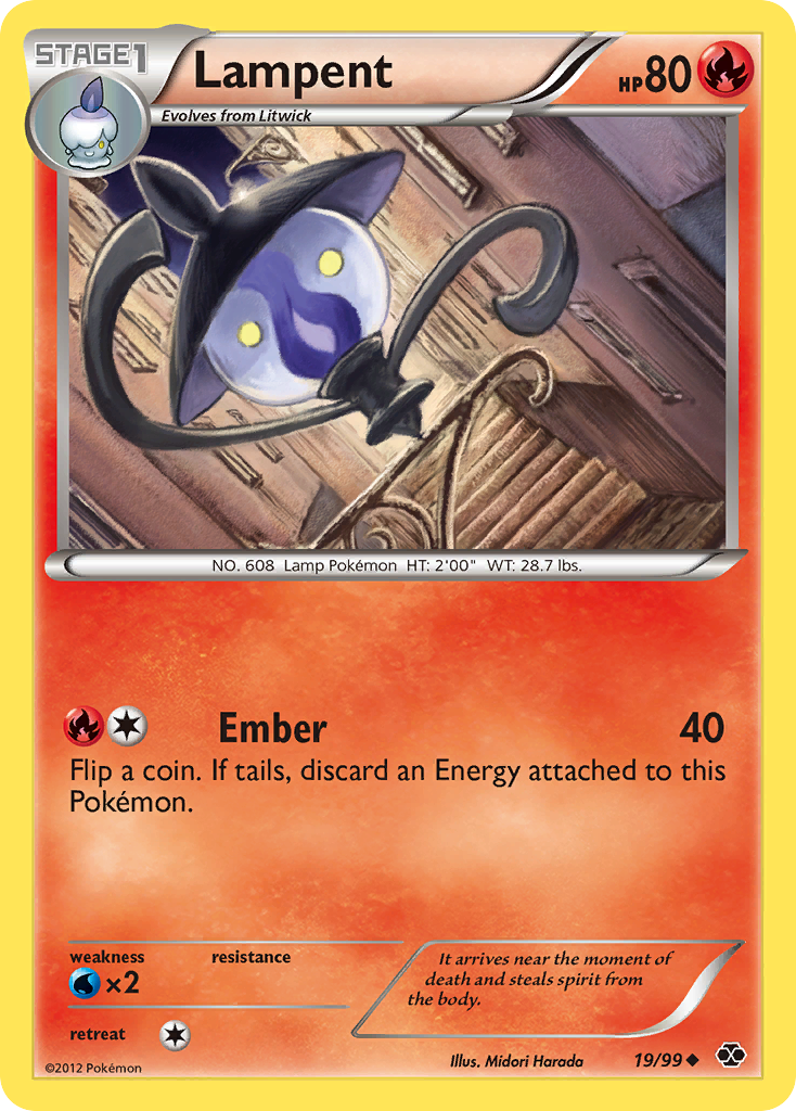 Lampent — illustrated card