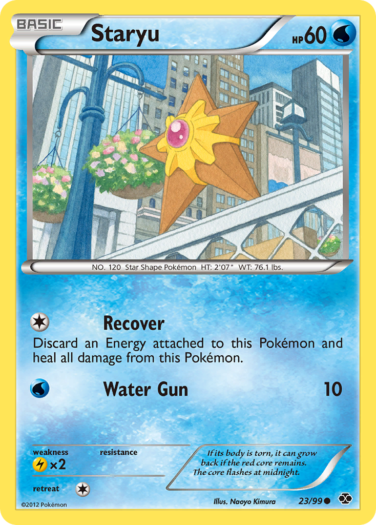 Staryu — illustrated card