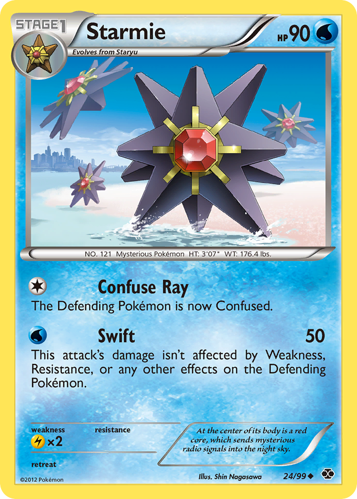 Starmie — illustrated card