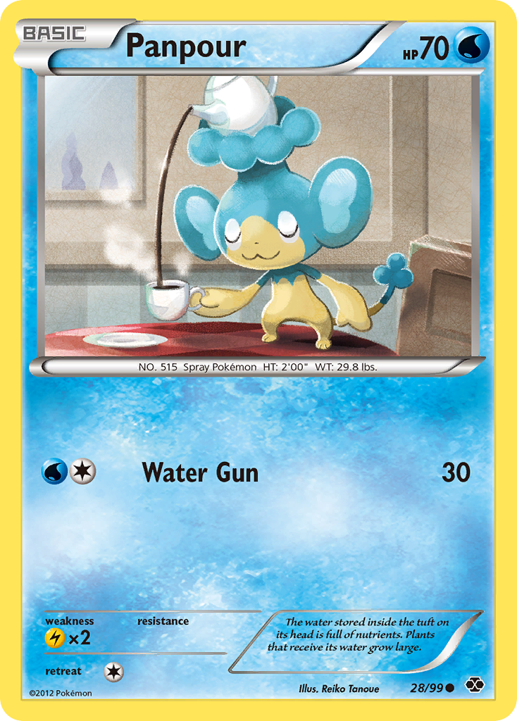 Panpour — illustrated card