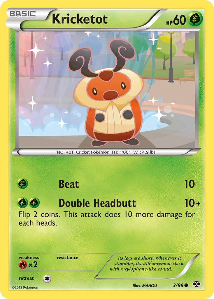 Kricketot — illustrated card