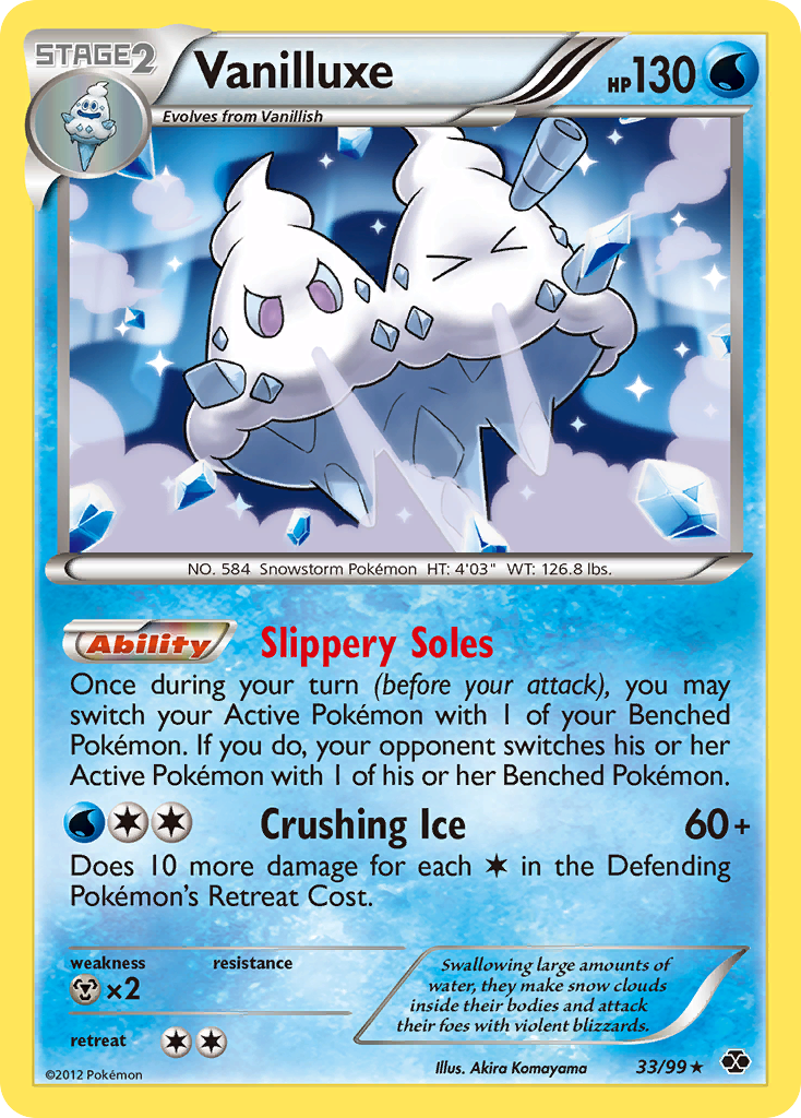 Vanilluxe — illustrated card