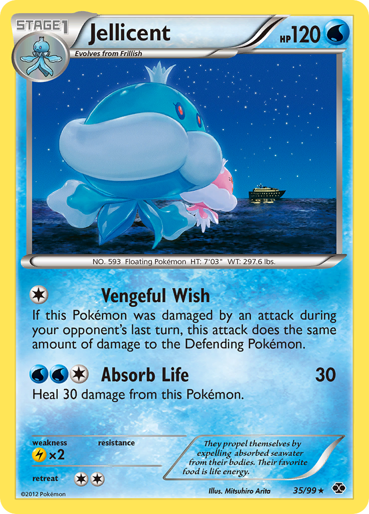 Jellicent — illustrated card