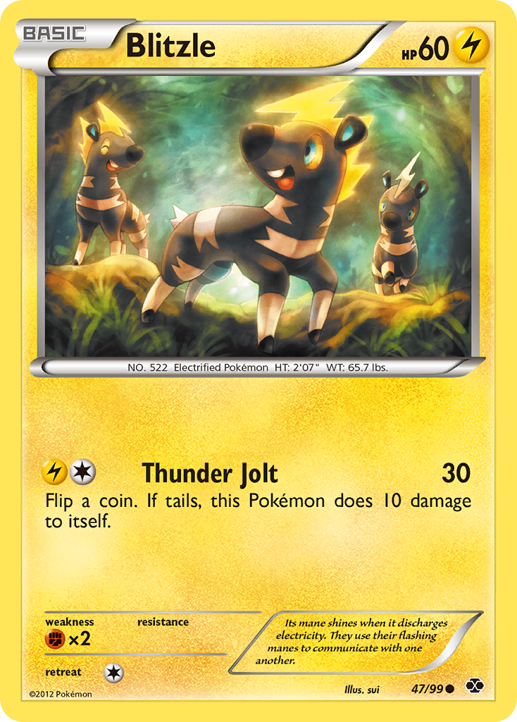 Blitzle — illustrated card