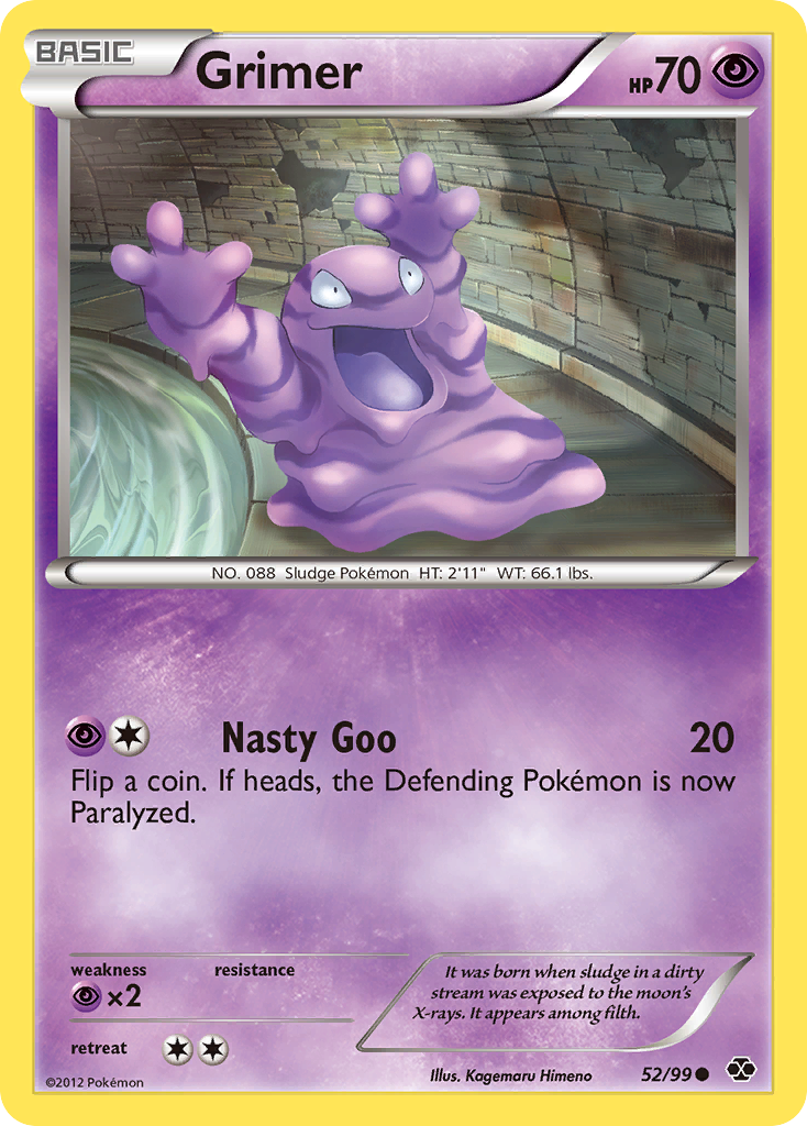 Grimer — illustrated card
