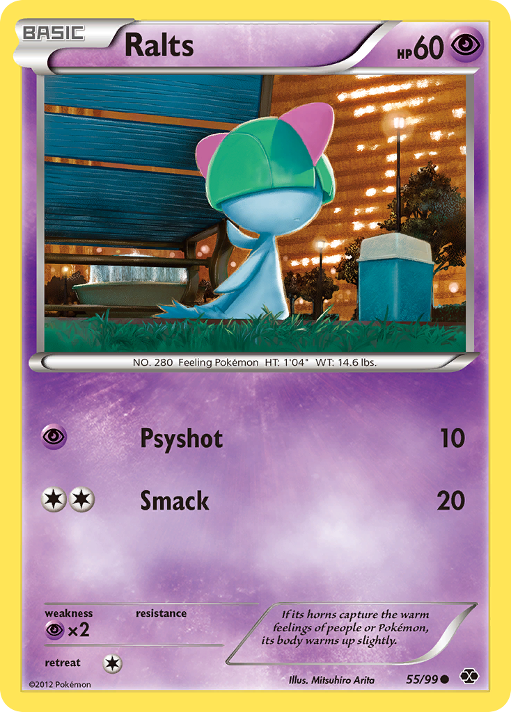 Ralts — illustrated card