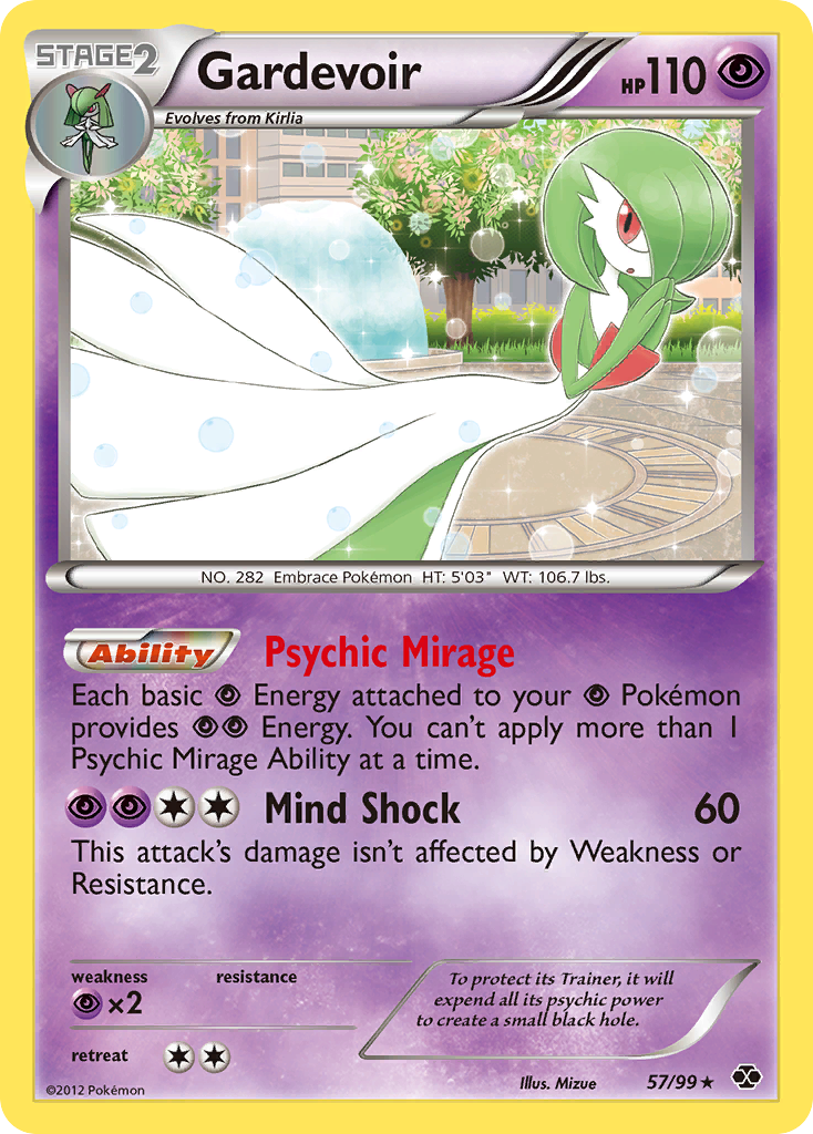 Gardevoir — illustrated card