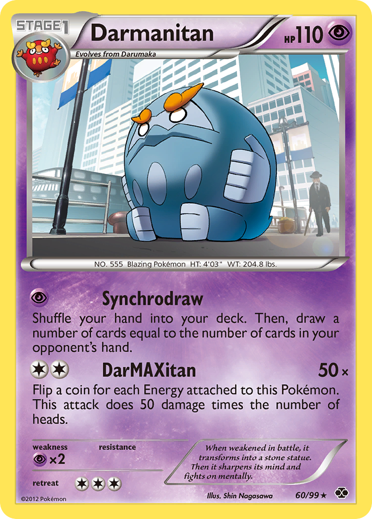 Darmanitan — illustrated card
