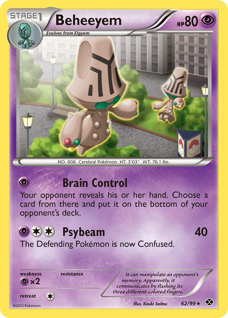 Beheeyem — illustrated card