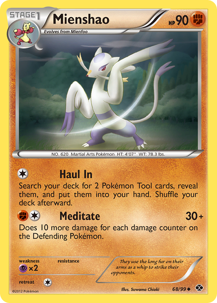 Mienshao — illustrated card