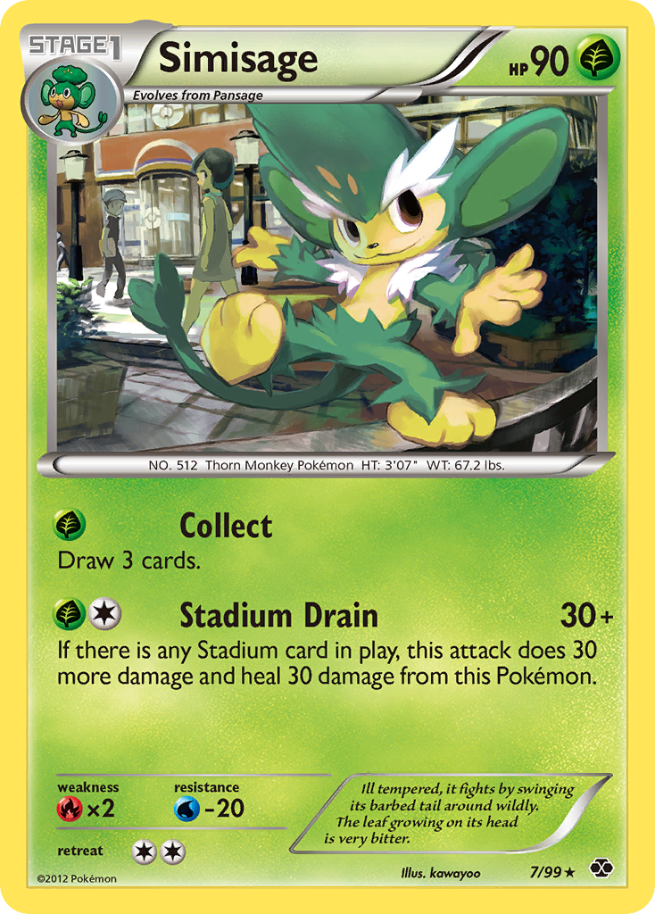 Simisage — illustrated card