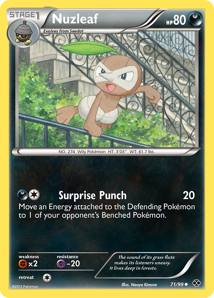 Nuzleaf — illustrated card