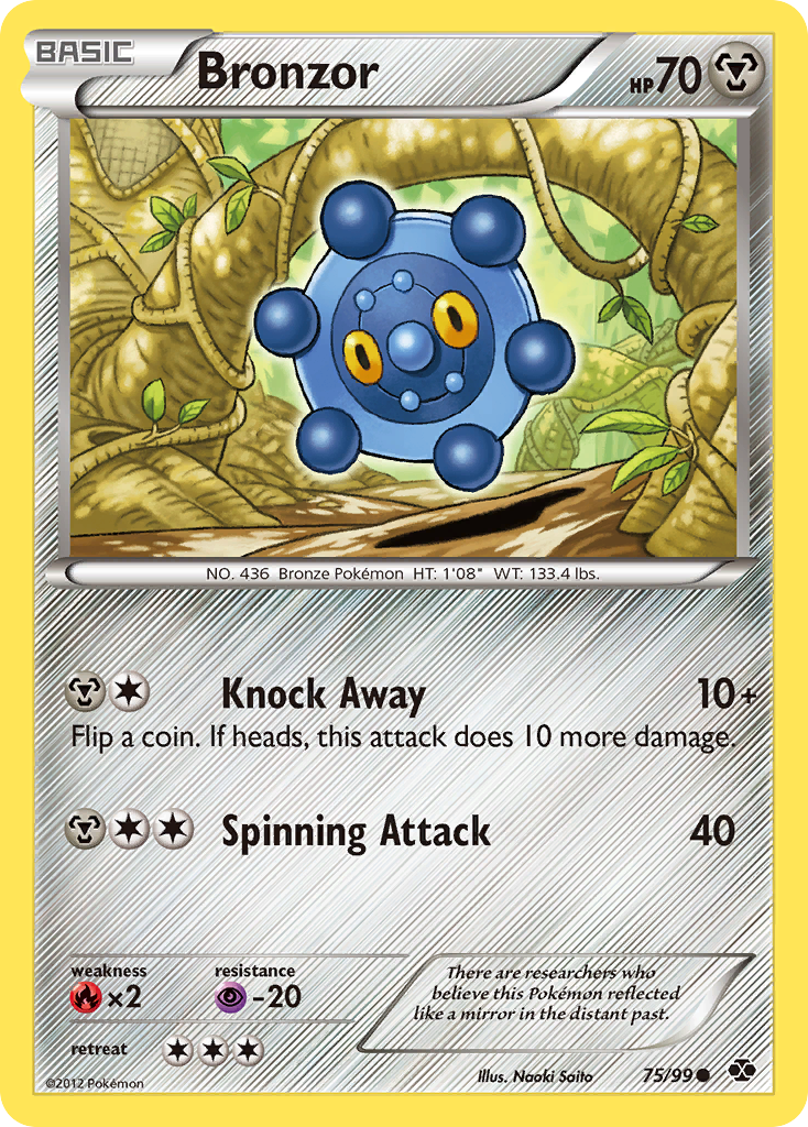 Bronzor — illustrated card