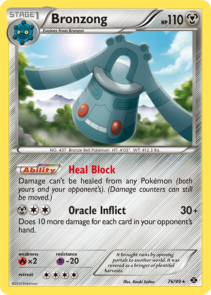 Bronzong — illustrated card