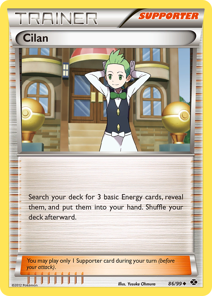Cilan — illustrated card