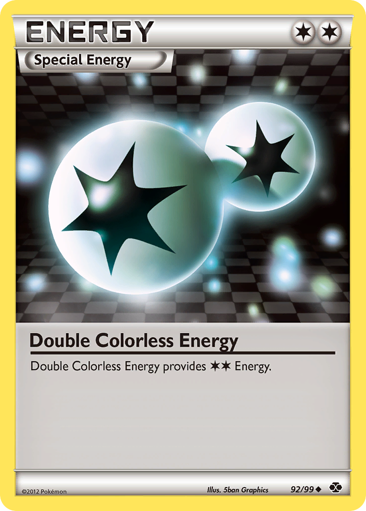 Double Colorless Energy — illustrated card