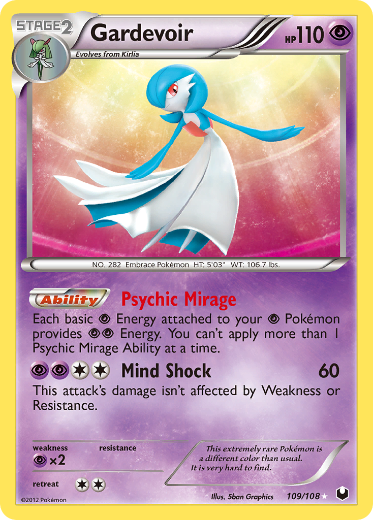 Gardevoir — illustrated card
