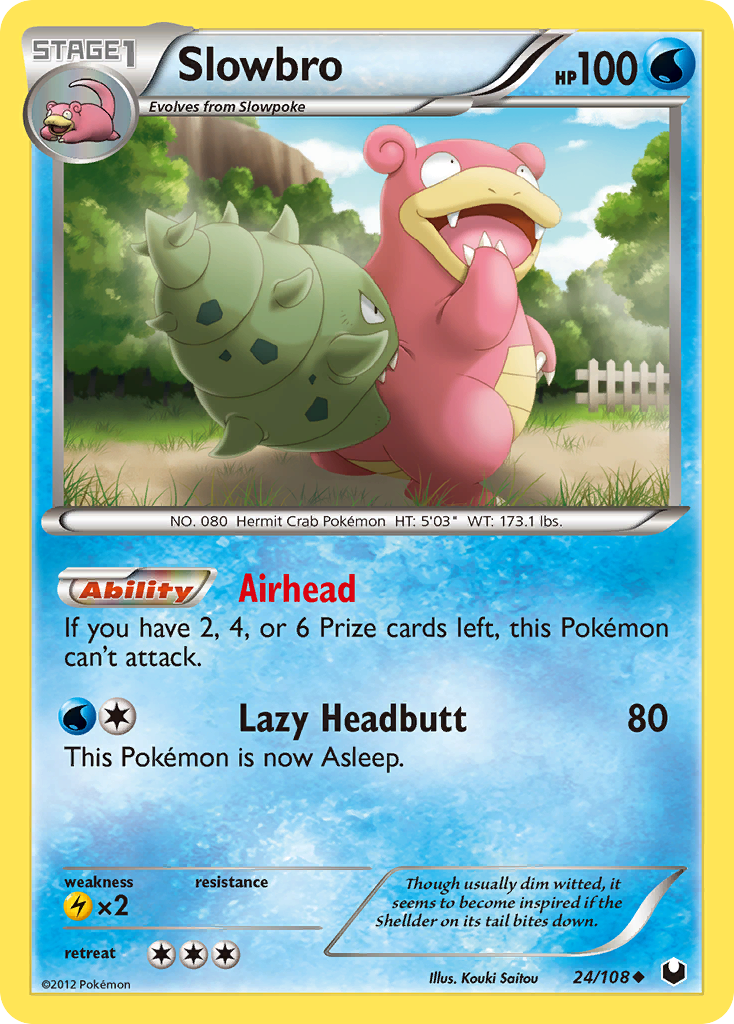 Slowbro — illustrated card