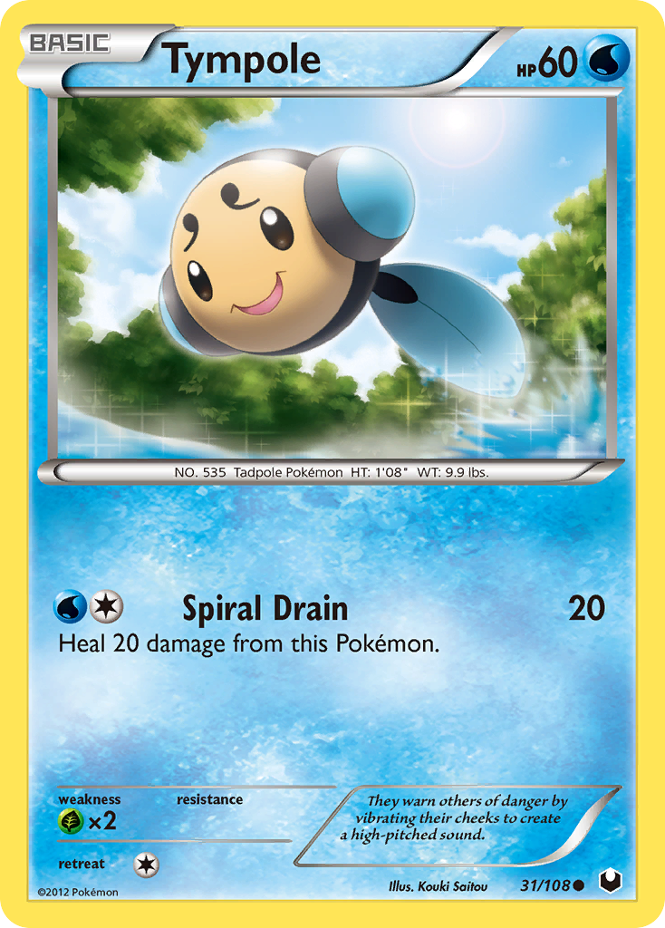 Tympole — illustrated card